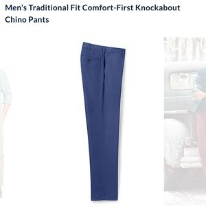Lands end Men's Traditional Fit Chino Pants